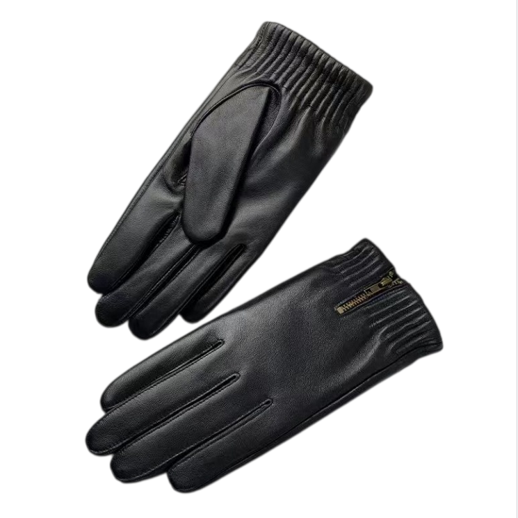 Leather Driving Glove - قفازات شتوية سميكة ودافئة بتصميم كلاسيكي،