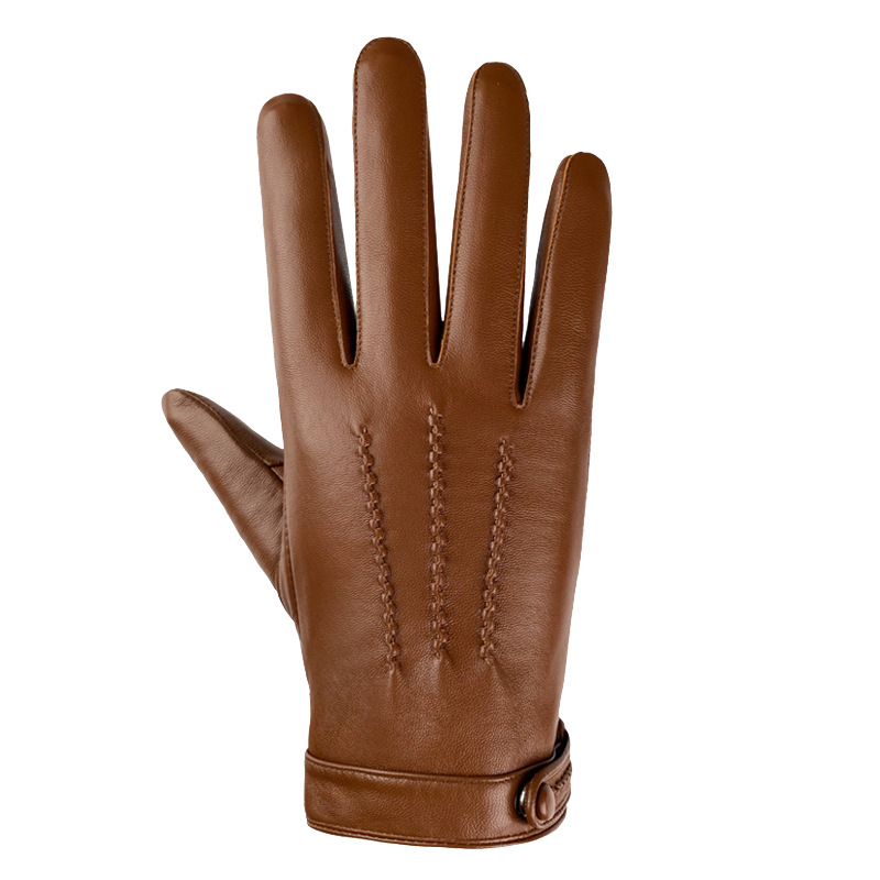 قفازات رجالية من جلد الغنم الط - مراجعة Leather Driving Glove وسعره
