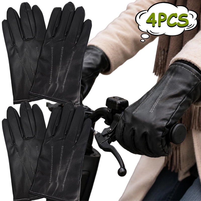 زوج واحد من قفازات الشتاء المص - مراجعة Leather Driving Glove وسعره