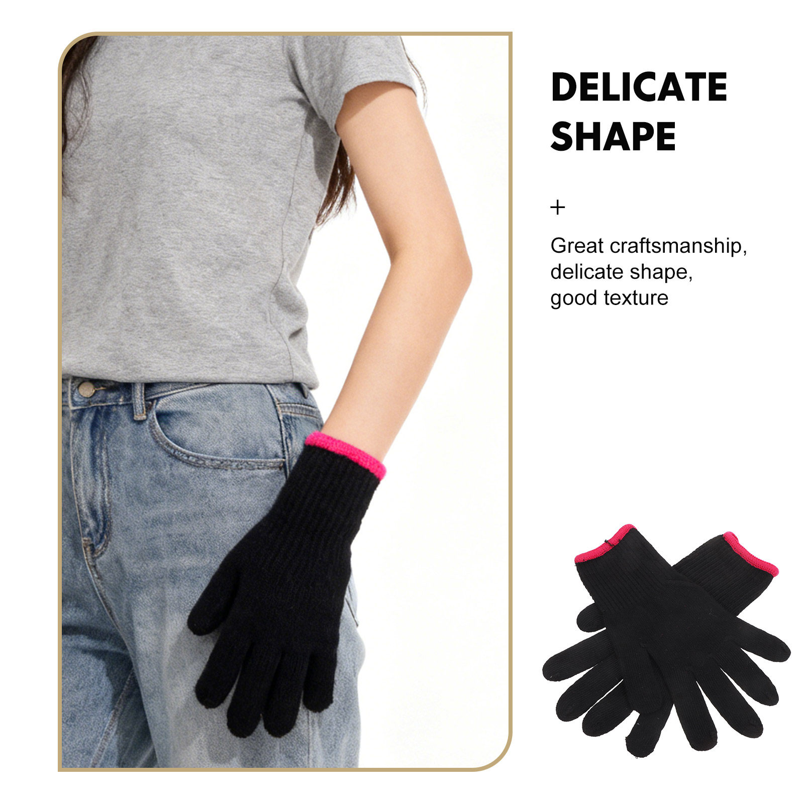 6 قطع من قفازات تصفيف الشعر ال - مراجعة Heat Resistant Glove وسعره