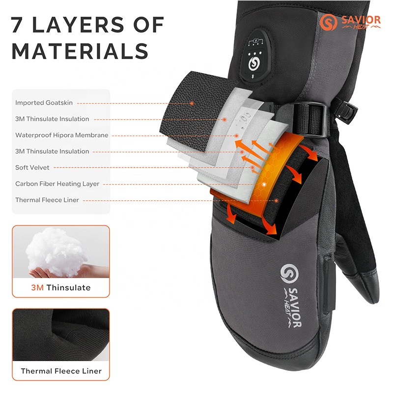 قفازات تزلج جديدة مقاومة للماء - مراجعة Ski Glove Waterproof وسعره