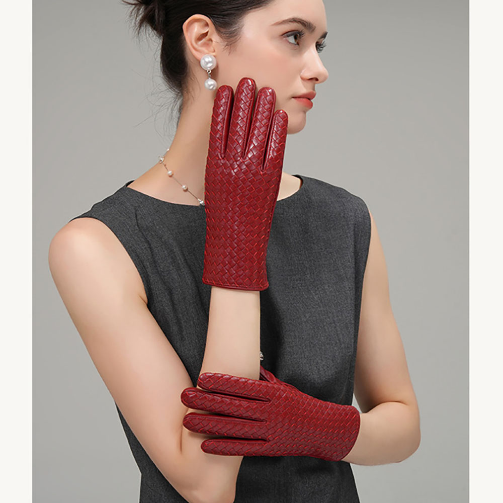 قفازات شتوية نسائية من الجلد ا - مراجعة Wool Glove Lined وسعره